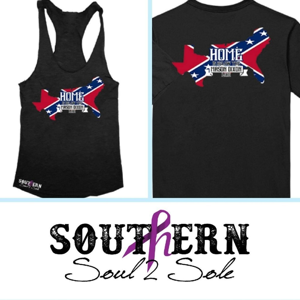 " home" tank top